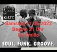 KISTE - Event - 2022-06-11 - Soulkiste mit DJ Emilio – Soul, Funk & Groove